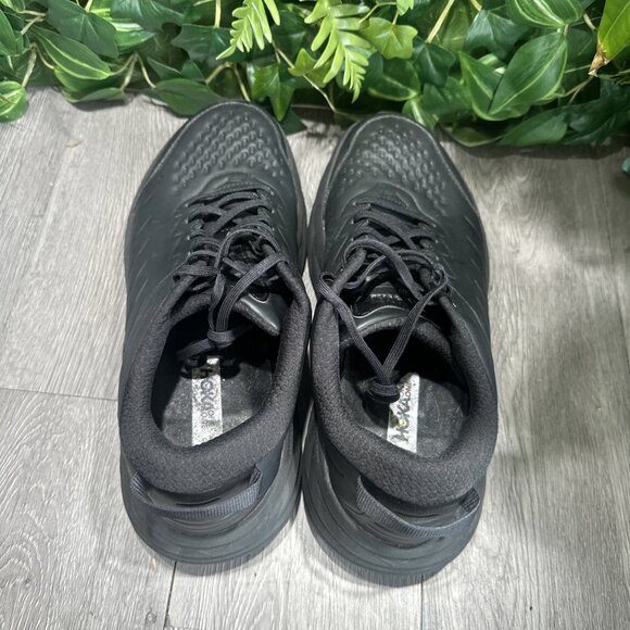Hoka One One Shoes Mens 12.5 2E Triple Black Bondi SR Wide Work 1129350 BBLC main image 6